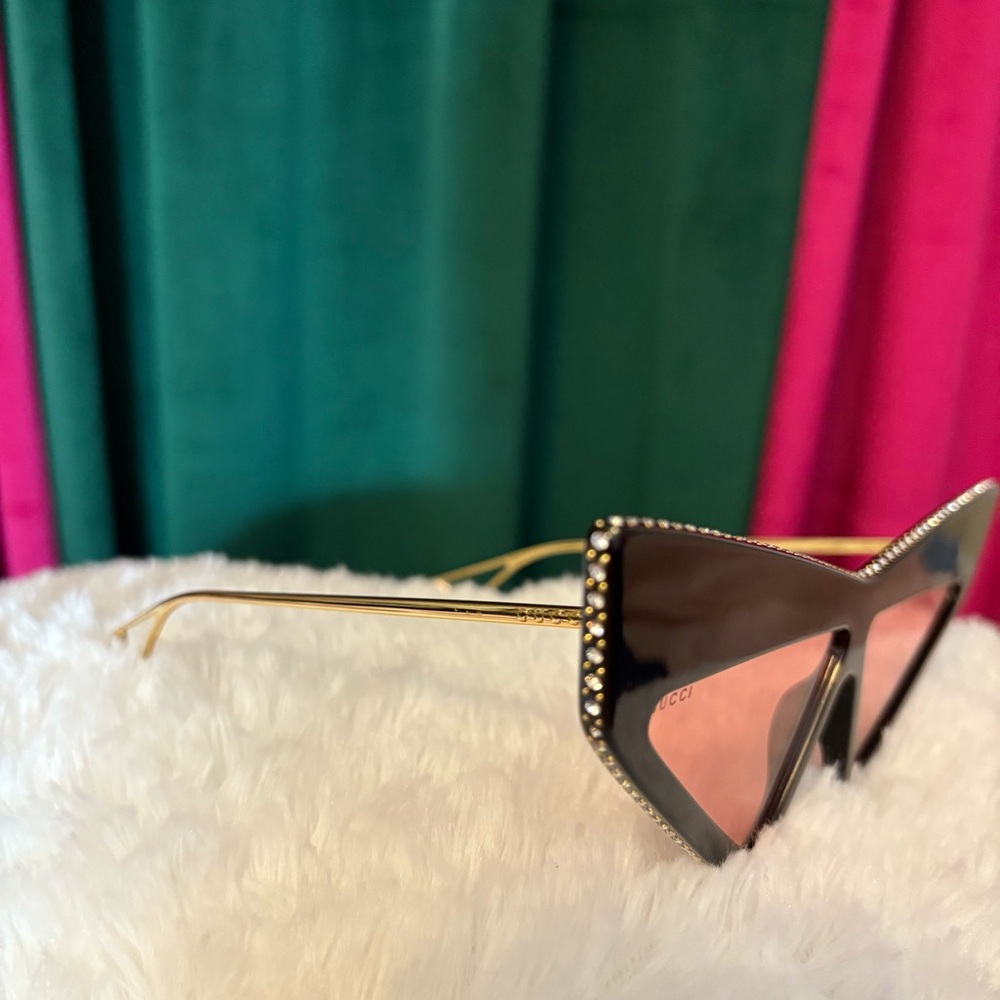 GUCCI Crystal Wing Sunglasses—GG0430S NWT - Picture 2 of 9